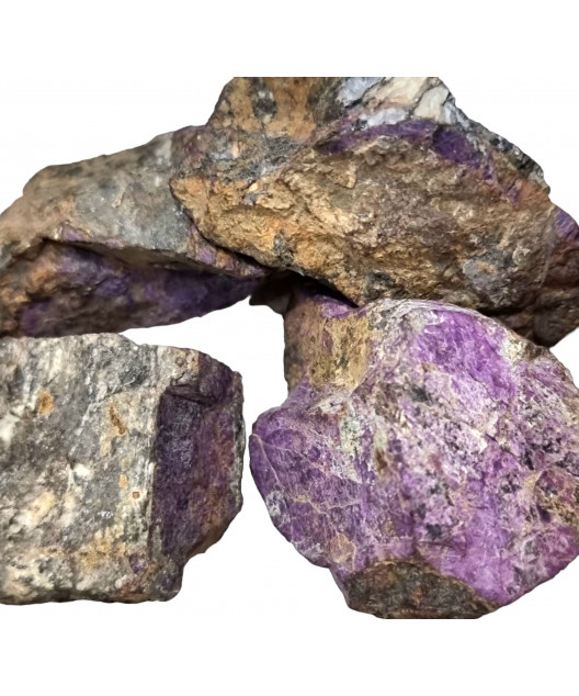 Pierre brute Purpurite (s)