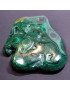 Pierre brute polie Malachite 201g