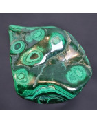 Pierre brute polie Malachite 237g