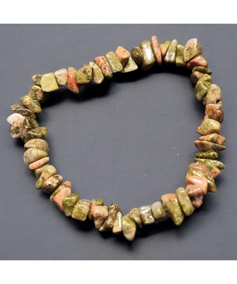 Bracelet Unakite Baroque