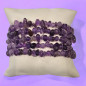 Bracelet Améthyste Baroque 19cm