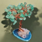 Arbre du bonheur Aventurine verte 10cm