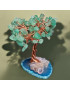 Arbre du bonheur Aventurine verte 10cm