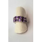 Bague améthyste argent 925