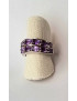Bague améthyste argent 925