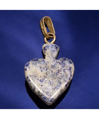 Pendentif Lapis-lazuli Cœur