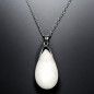 Pendentif Pierre de lune avec chaîne