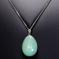 Pendentif Aventurine verte avec chaîne