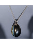 Pendentif Œil de faucon sur chaîne