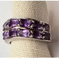 Bague améthyste argent 925