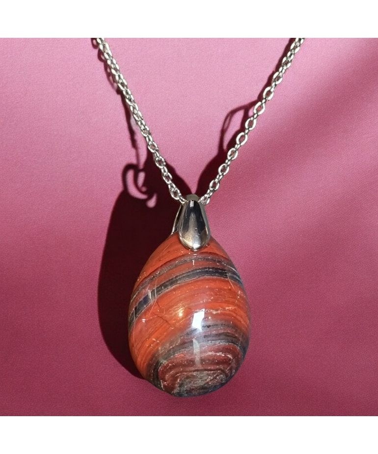 Pendentif Œil de fer avec chaîne