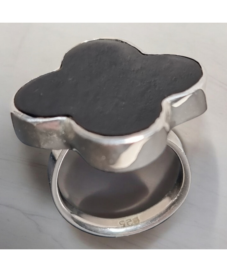 Bague Onyx Argent 925 Taille 54