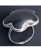 Bague Onyx Argent 925 Taille 57