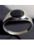 Bague Onyx Argent 925 Taille 67