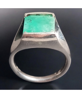 Bague Emeraude Argent 925
