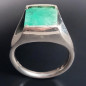 Bague Emeraude Argent 925