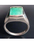 Bague Emeraude Argent 925