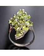 Bague Péridot Argent 925