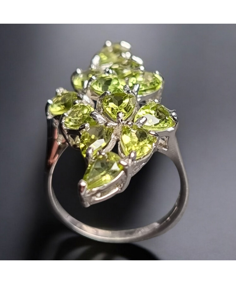Bague Péridot Argent 925