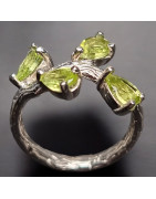 Bague Péridot argent 925