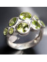 Bague Péridot Argent 925 Taille 59