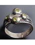 Bague Péridot Argent 925 Taille 59