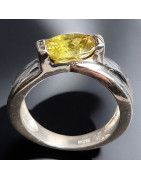 Bague Sphène Argent 925 Taille 54