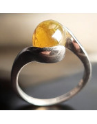 Bague Sphène Argent 925 Taille 55