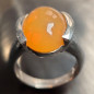Bague Opale de feu Argent 925 Taille 57