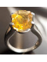 Bague Opale de feu Argent 925 Taille 52