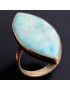 Bague Larimar Argent 925 Taille 55+ réglable