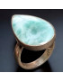 Bague Larimar argent 925 Taille 57