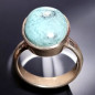 Bague Larimar argent 925 Taille 60
