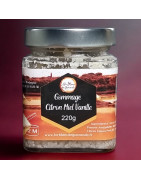 Sels de gommage Citron Miel Vanille 220g - Sel de Guérande IGP