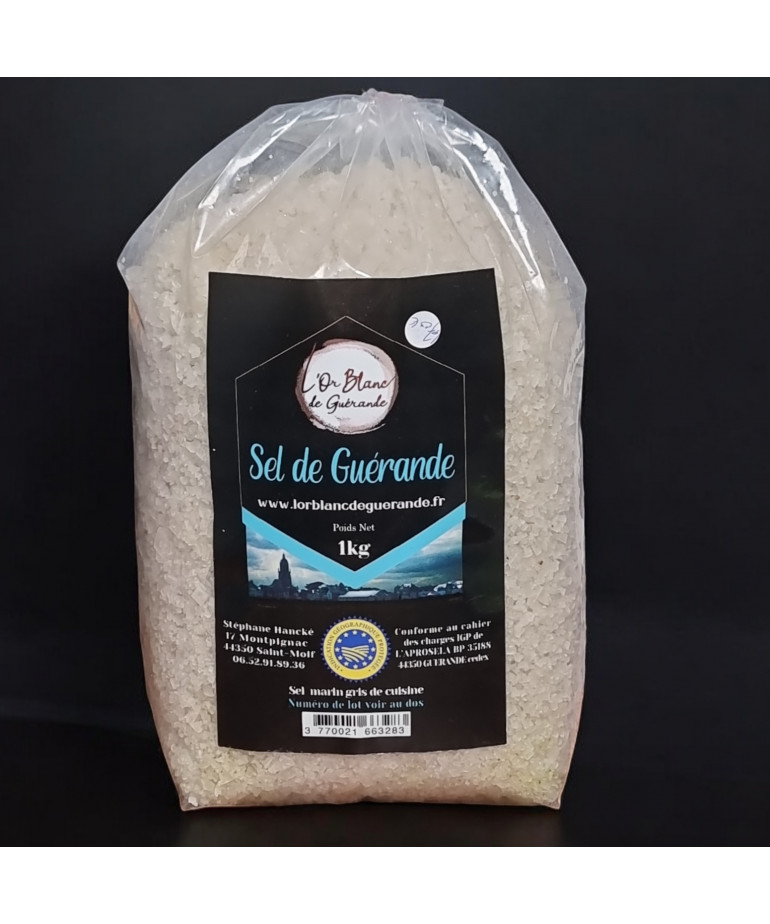 Sel de Guérande Gros IGP 1 kilo