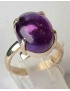 Bague améthyste argent 925 taille 58
