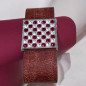 Bracelet Cuir et Swarovski