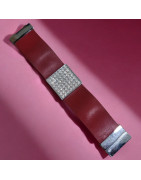 Bracelet Cuir et Swarovski