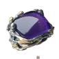 Bague améthyste argent 925 taille 54