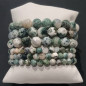 Bracelet Agate Arbre Pierres rondes