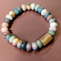 Bracelet Jade et Rhyolite "du Bonheur"