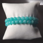 Bracelet amazonite pierres rondes