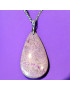 Pendentif Charoïte Goutte avec chaîne