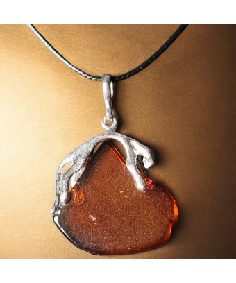 Pendentif Ambre Panthère...