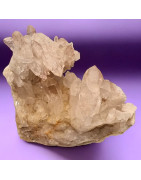 Pierre brute Quartz Améthyste 593g