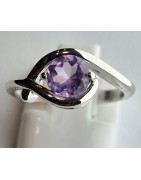 Bague améthyste taille 52