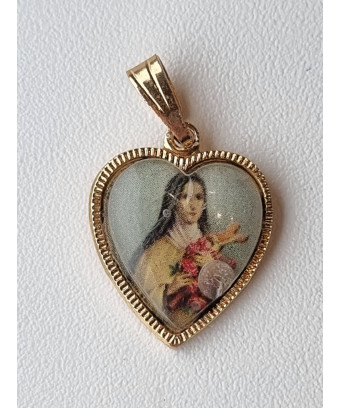 Médaille Sainte Thérèse alu...