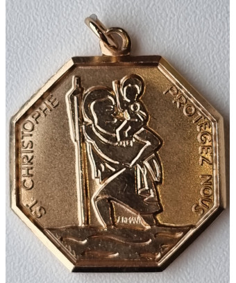 Médaille Saint Christophe...