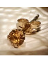 Boucles Citrine Or 18 carats