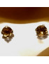 Boucles Citrine Or 18 carats